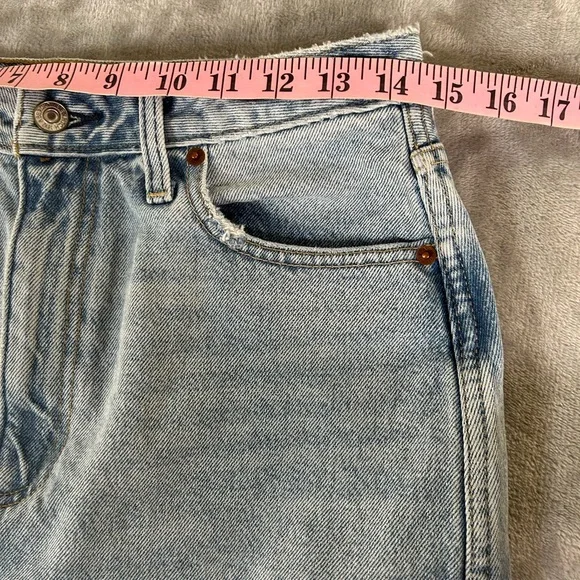 Abercrombie & fitch distressed denim pencil skirt - Picture 3 of 9